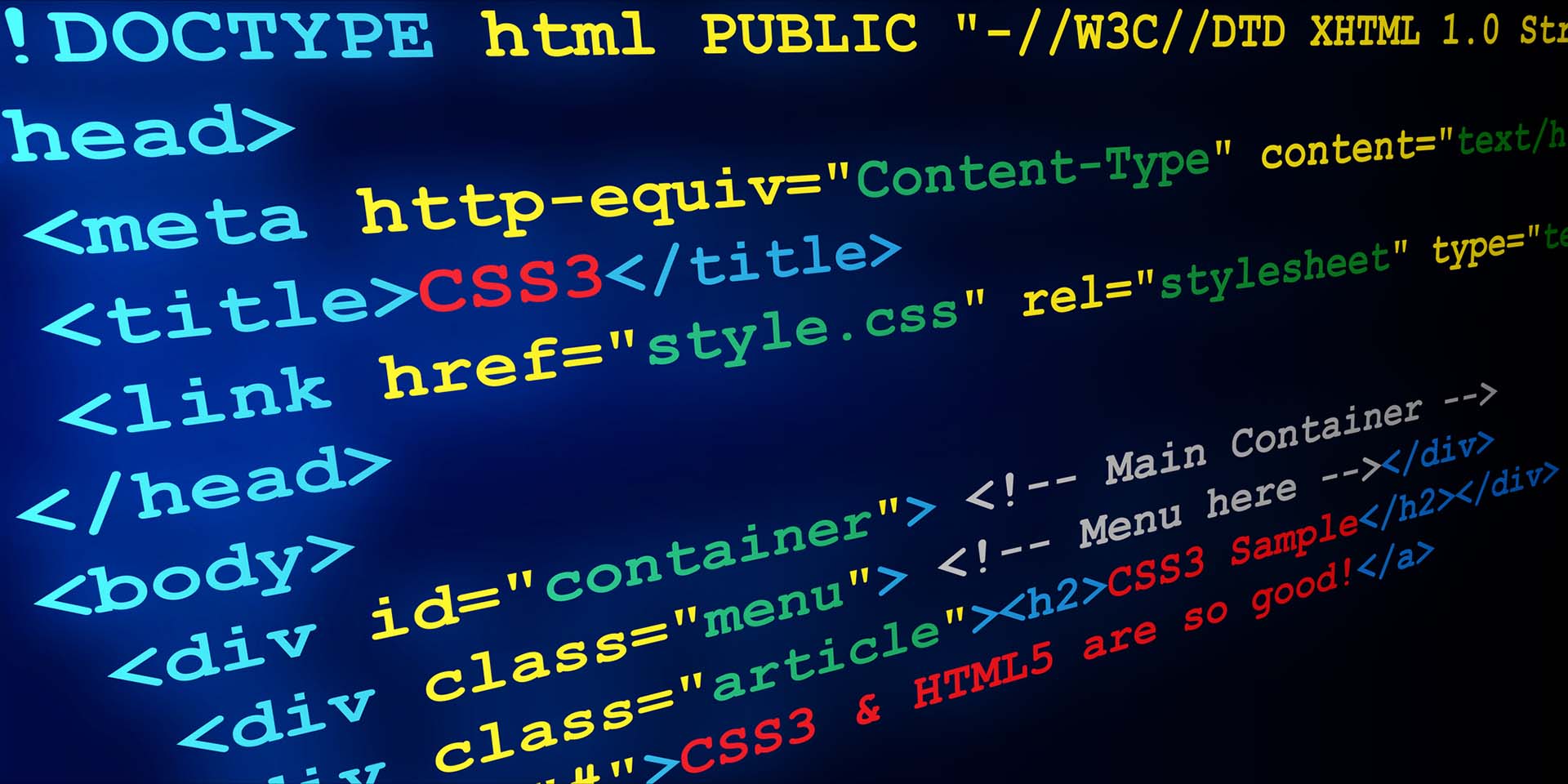 HTML & CSS tags